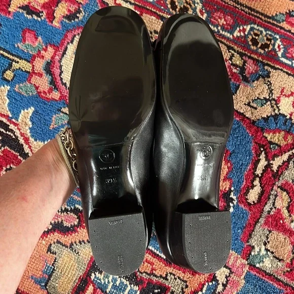 CHANEL Camellia Flower Block Heel Pumps 9.5 - Picture 10 of 12